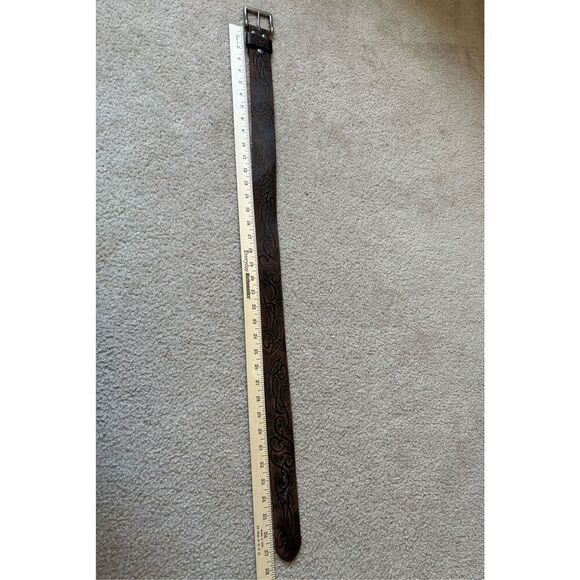 Bed Stu Leather Belt size 32” Brown Boho - Picture 4 of 4